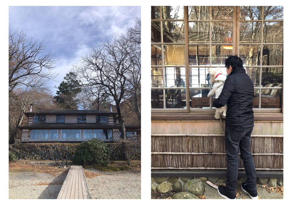 日光中禅寺湖のイタリア大使館別荘記念公園